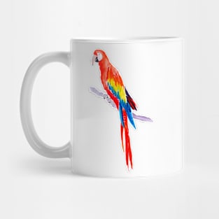 Rainbow Parrot Mug